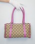 GG Supreme Boston Bag, back view